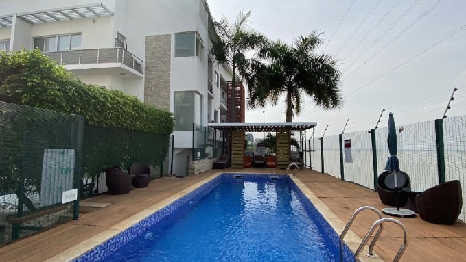 2-BEDROOM WATERFRONT PROPERTY  BANANA ISLAND ESTATE , IKOYI