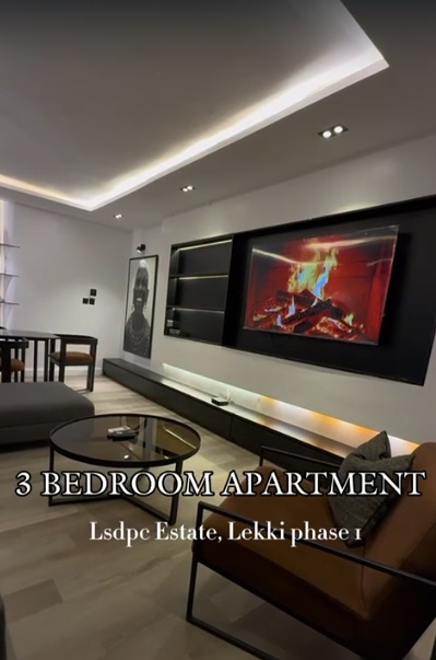 One bedroom apartment with Ps4 in Lekki phase 1
